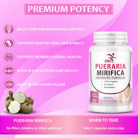 Vue des Capsules Végétaliennes de Pueraria Mirifica