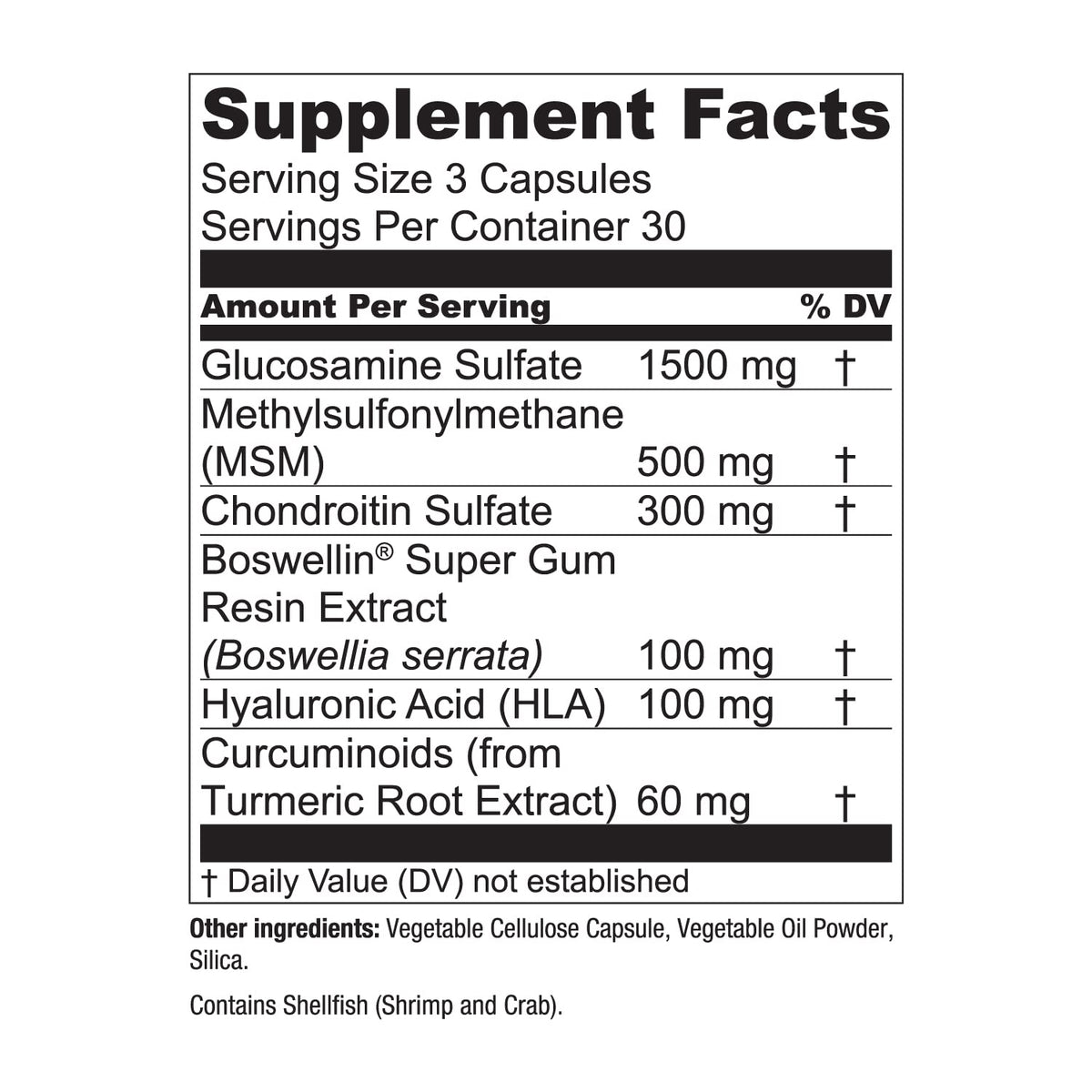 Vue du dessous de la bouteille de compléments Essential Elements