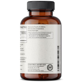 Vue du dessus du flacon Futurebiotics Chardon-Marie + Pissenlit
