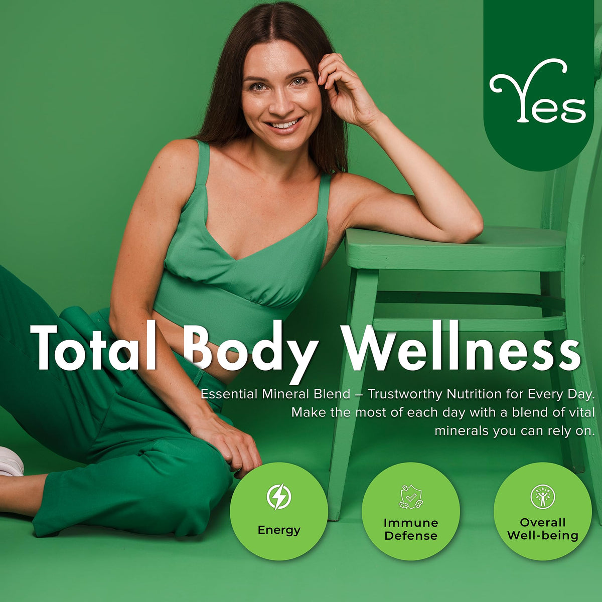 Vue du dessus du flacon ULTIMATE EFAs Multimineral