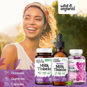 Vue du dos du flacon de Wild & Organic Extrait de Chardon-Marie