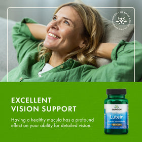 Vue du dosage de Swanson Luteine 40 mg gélules