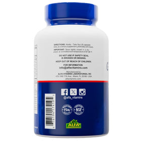 Vue du flacon ALFLEXIL Glucosamine et Chondroïtine avec l'étiquette clairement visible