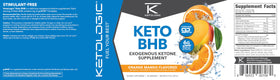 Vue du flacon de Ketologic BHB Keto avec une ambiance de bien-être