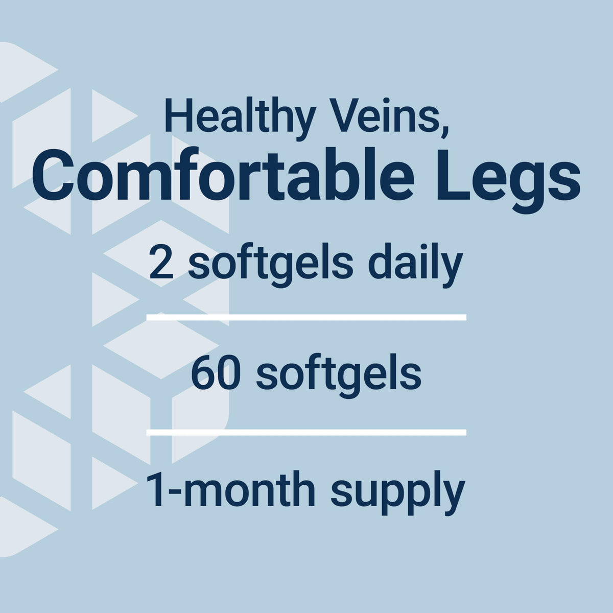 Vue du flacon de Life Extension Youthful Legs avec gélules