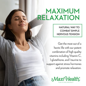 Vue du flacon de Maxi Health daily wellness avec capsules