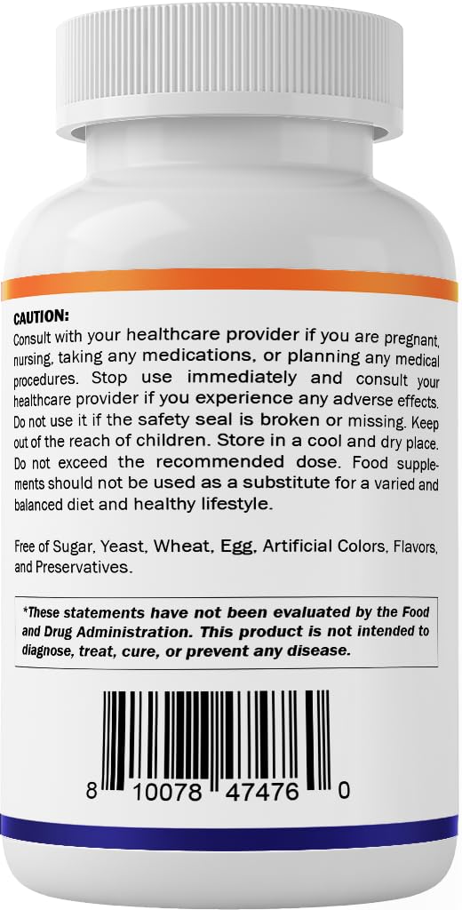 Vue du flacon de Vitamatic Orotate de Lithium avec capsules