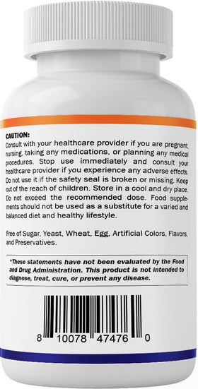 Vue du flacon de Vitamatic Orotate de Lithium avec capsules