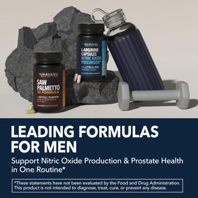 Vue du pack HAVASU NUTRITION avec des éléments naturels en arrière-plan