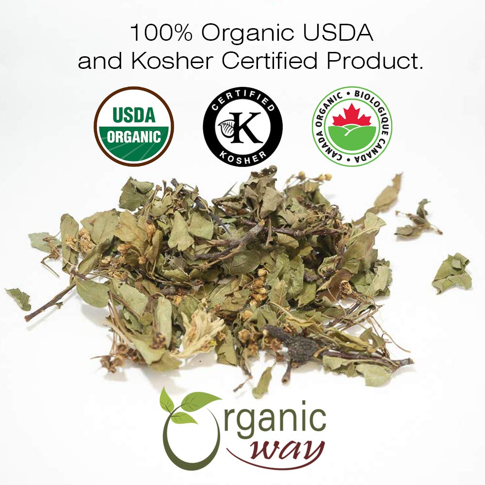 Vue du produit Organic Way Feuilles et Fleurs d'Aubépine sur une table