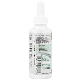 Vue latérale de l'emballage Nature's Bounty B12 5000mcg