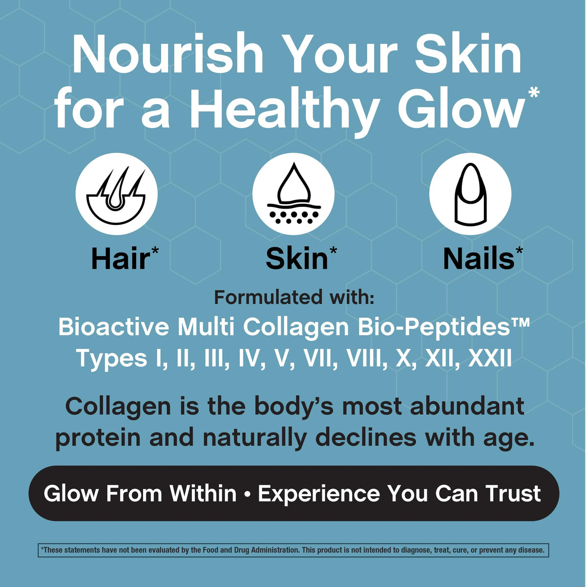 Vue latérale de la boîte de NeoCell Multi Collagen Peptides