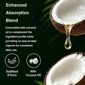 Vue latérale de la boîte de supplément Molana Pumpkin R-Alpha Lipoic Acid
