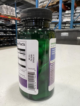 Vue latérale de la boîte de Swanson Calcium Aspartate