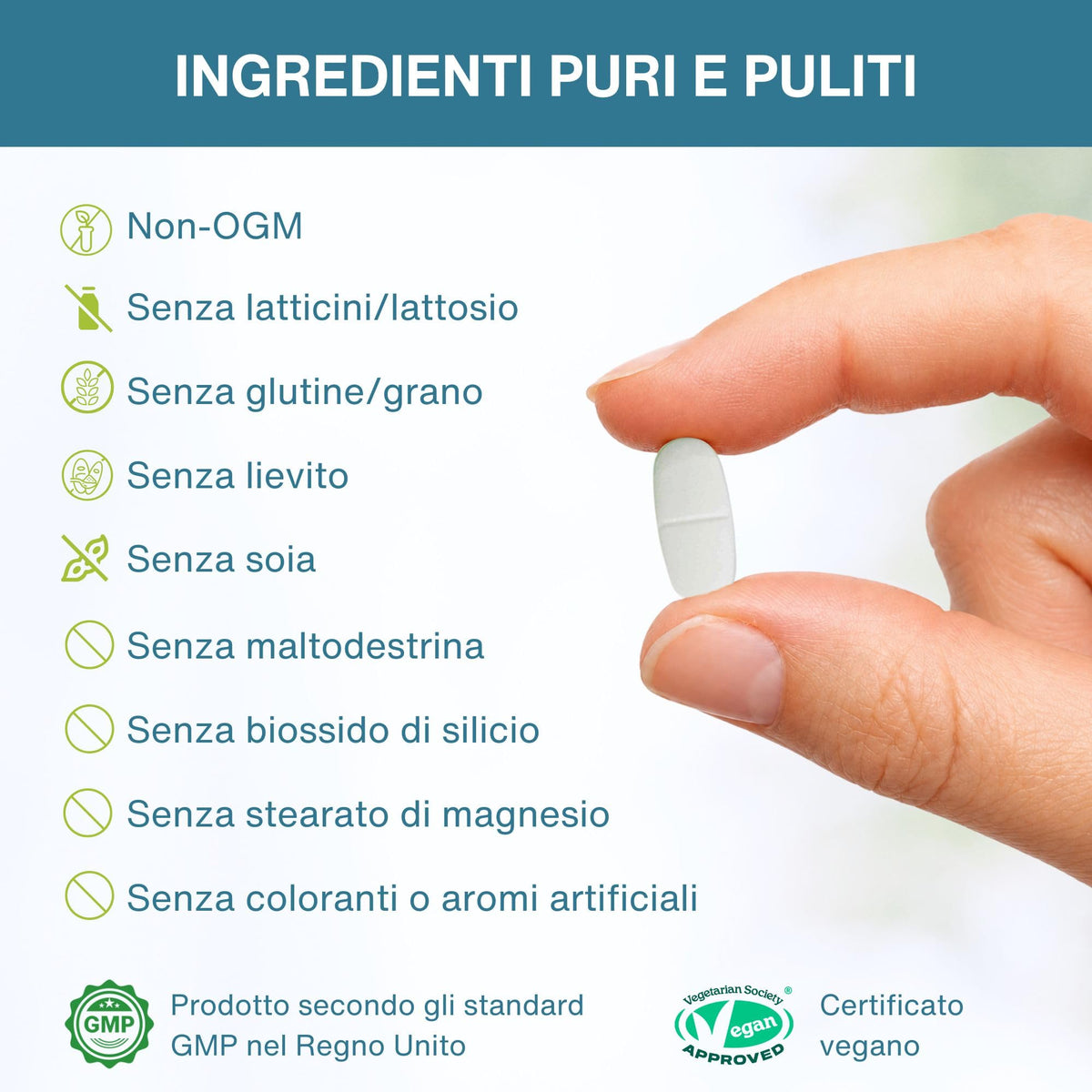 Vue latérale de la boîte Igennus Triple Magnesium Complex