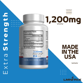 Vue latérale de LMNITRIX Citrus Bergamot 1 200 mg
