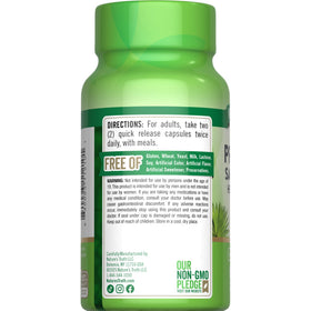 Vue latérale de Nature's Truth Prostate 50g