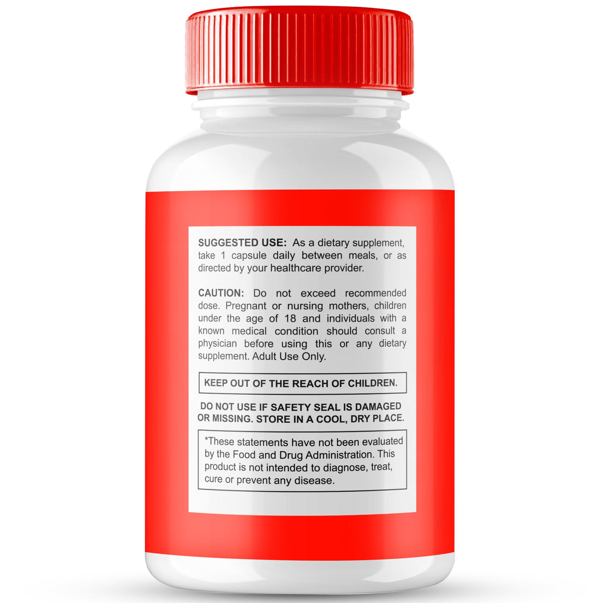 Vue latérale des capsules Blood Balance d'IDEAL PERFORMANCE