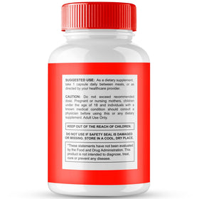Vue latérale des capsules Blood Balance d'IDEAL PERFORMANCE