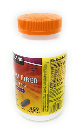 Vue latérale des Capsules de Fibres KIRKLAND
