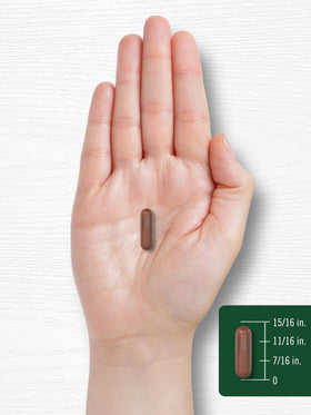 Vue latérale des capsules de poivre de cayenne Carlyle