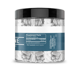 Vue latérale des capsules L-Tyrosine d'Earthborn Elements