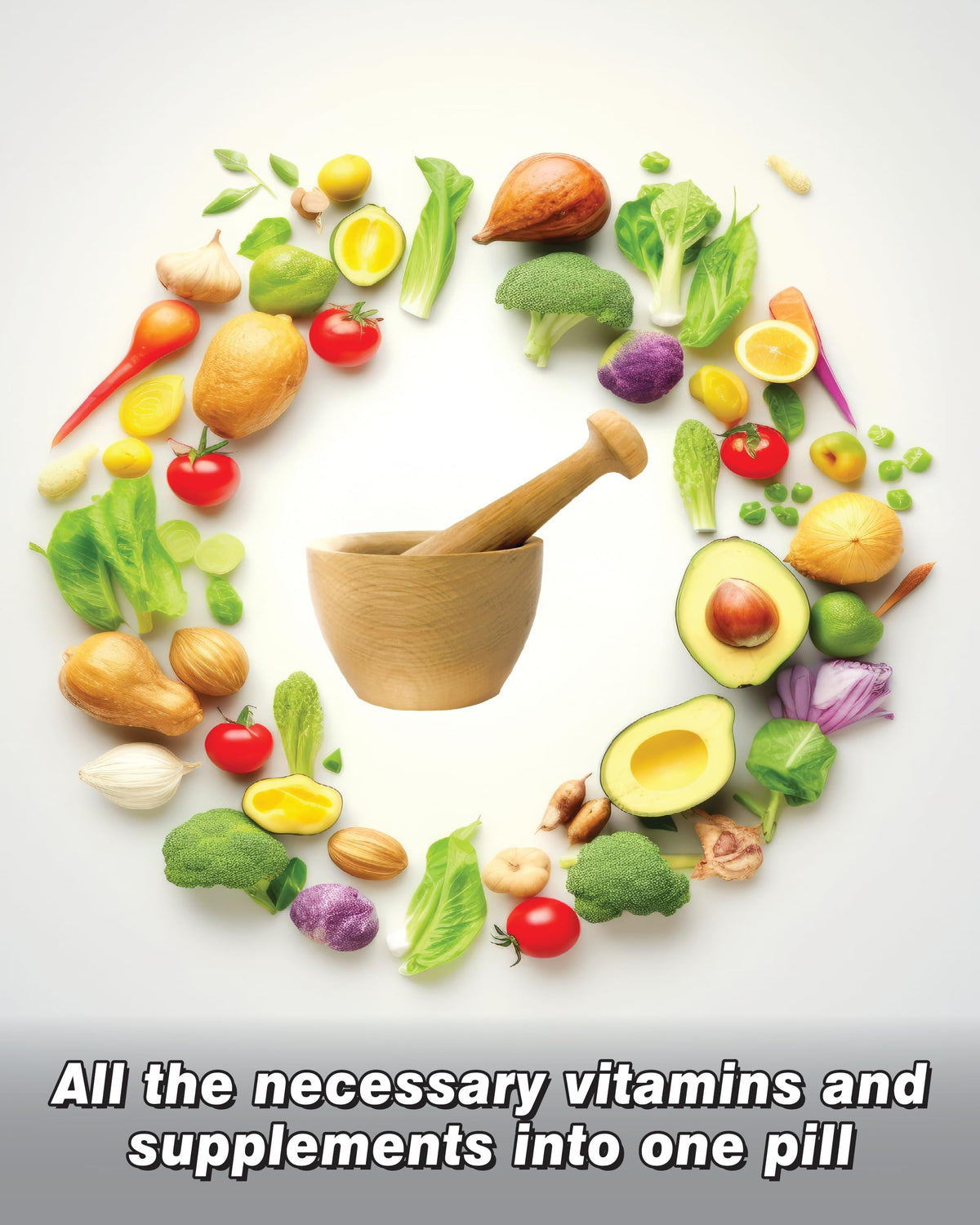 Vue latérale du flacon de Complément Alimentaire B1