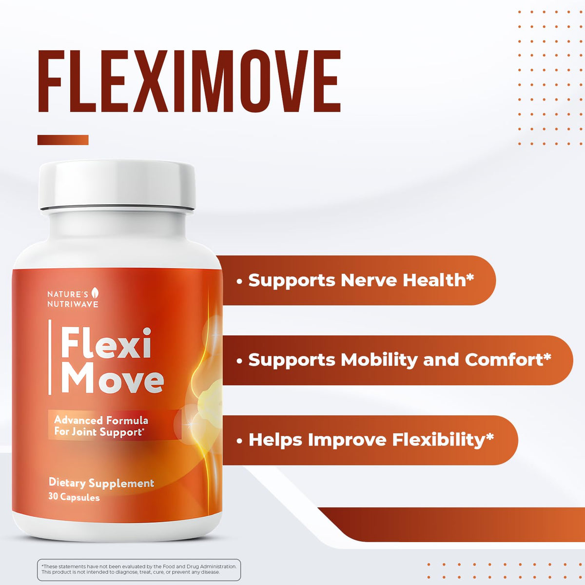Vue latérale du flacon de Flexi Move