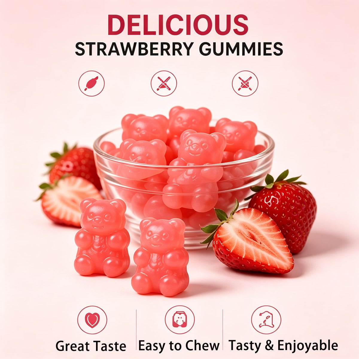 Vue latérale du flacon de gummies de collagène Halo Labs