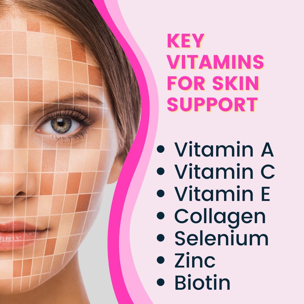 Vue latérale du flacon de Halal Biotine 5000mcg