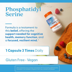 Vue latérale du flacon Doctor's BEST Phosphatidylsérine