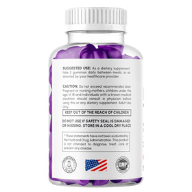 Vue latérale du flacon Syvor Primo TRT Gummies