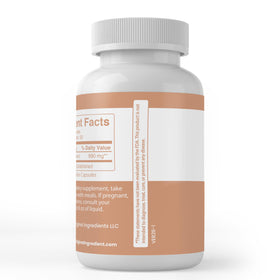 Vue rapprochée des capsules de Boswellia PURE ORIGINAL INGREDIENTS