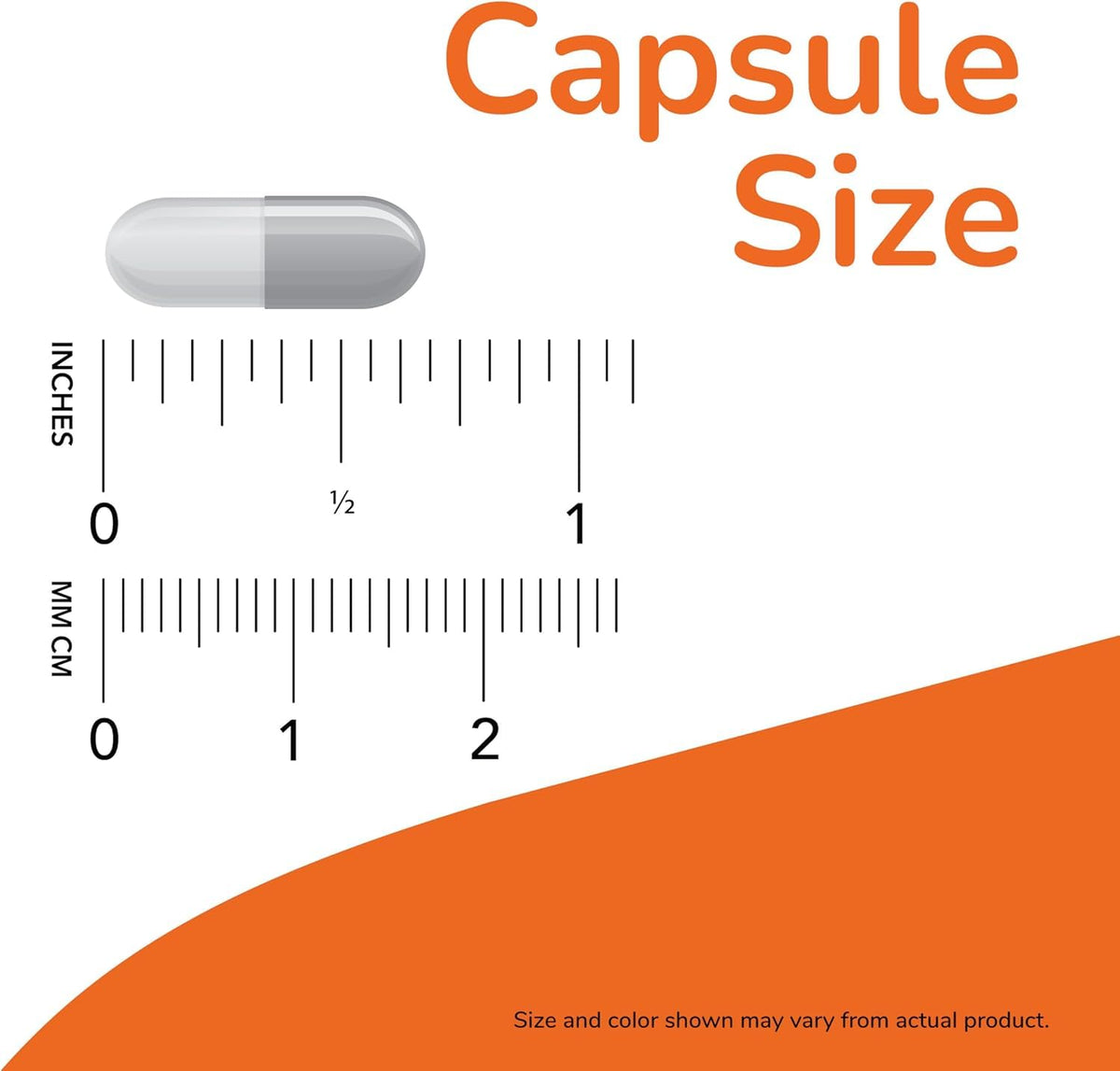 Vue rapprochée des capsules de NOW Foods Inositol 500 mg
