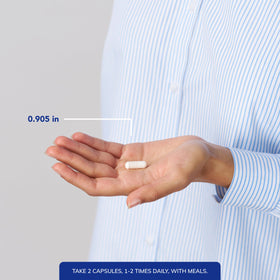 Vue rapprochée des capsules de Pantethine Pure Encapsulations