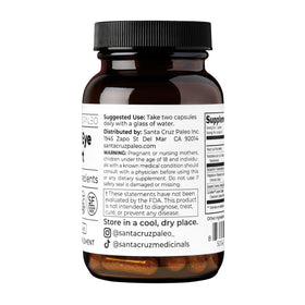 Vue rapprochée des capsules Santa Cruz Paleo