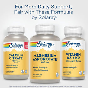 Vue rapprochée des capsules végétales SOLARAY Magnesium Asporotate