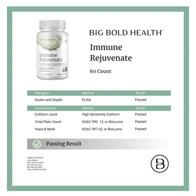 Vue rapprochée des capsules végétariennes de HTB Rejuvenate