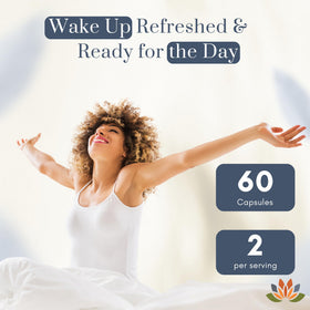 Vue rapprochée des capsules Wellkasa Calm & Sleep