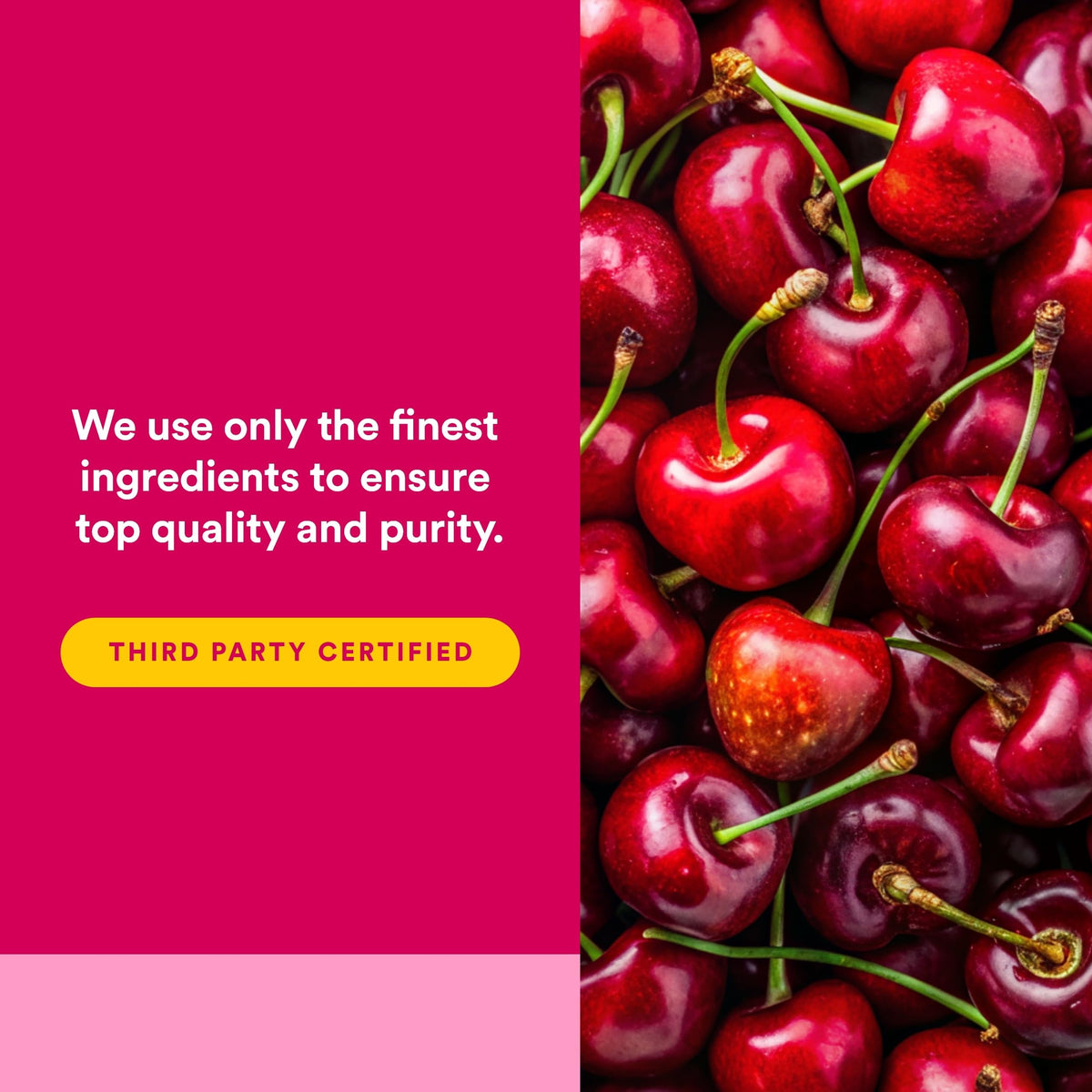 Vue rapprochée des gélules CherryRich de Natural Factors