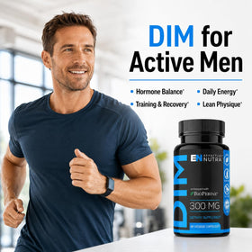 Vue supérieure de la boîte Effective Nutra DIM 300 mg
