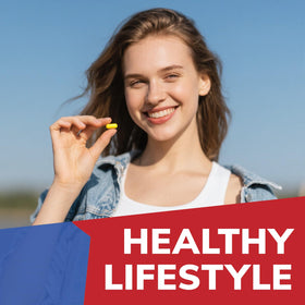 Vue supérieure des capsules Vitalibre CoQ10 200 mg