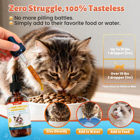 VUN L-Lysine Liquide pour Chats 150g, dimensions du produit
