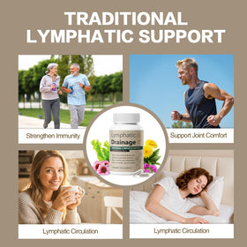 Vunexo Capsules de Drainage Lymphatique 60 capsules vue de côté