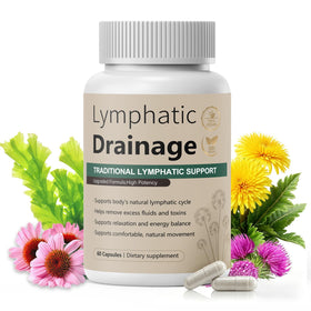 Vunexo Capsules de Drainage Lymphatique 60 capsules vue de face