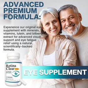 Vunexo Retina Clear Pro capsules sur fond blanc