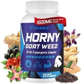 Vusinmju Horny Goat Weed 12 en 1 60 comprimés vue de face