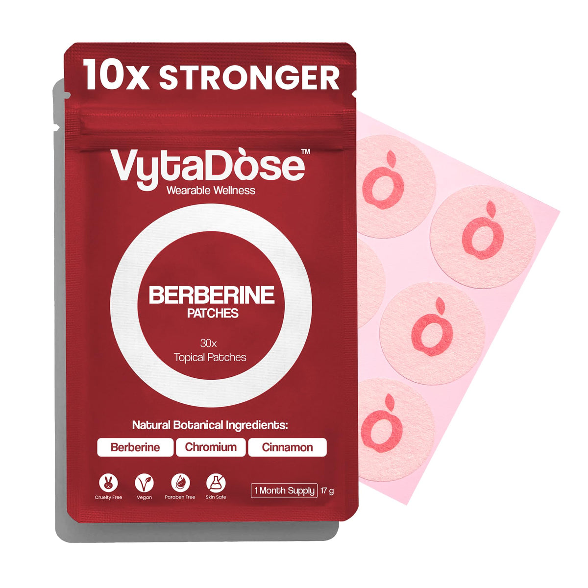 Vytadose Patches de Berbérine paquet de 30 patches