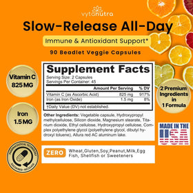 Vytanutra Vitamine C capsules avec emballage