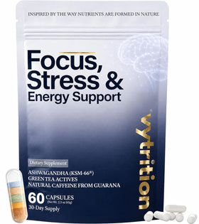 Vytrition Focus complément alimentaire 60 capsules vue de face